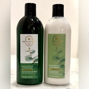 NWT, Bath & Body Works, Eucalyptus Spearmint Aromatherapy Shampoo & Conditioner